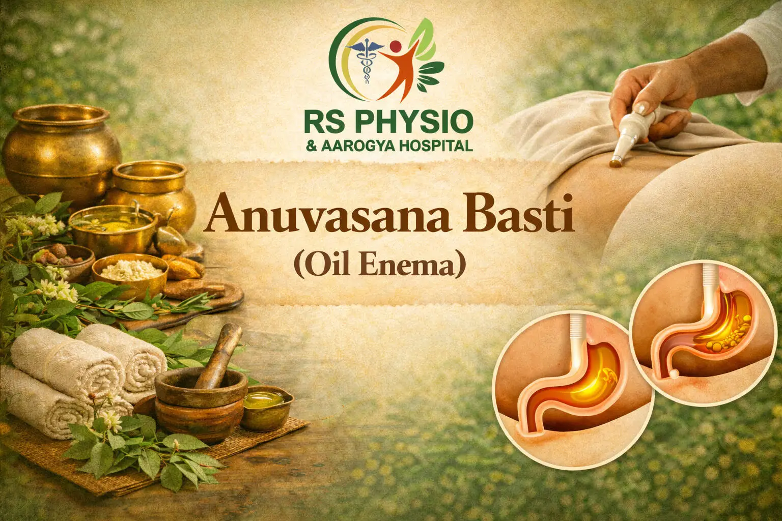 Anuvasana Basti (Oil Enema)